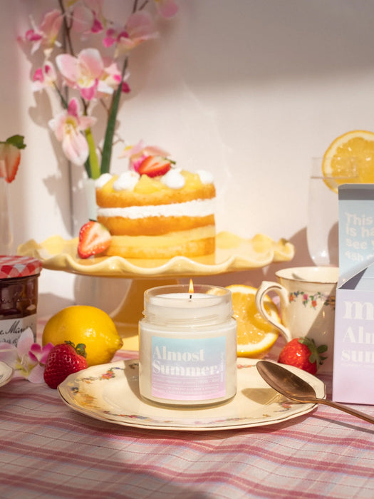 Almost summer candle