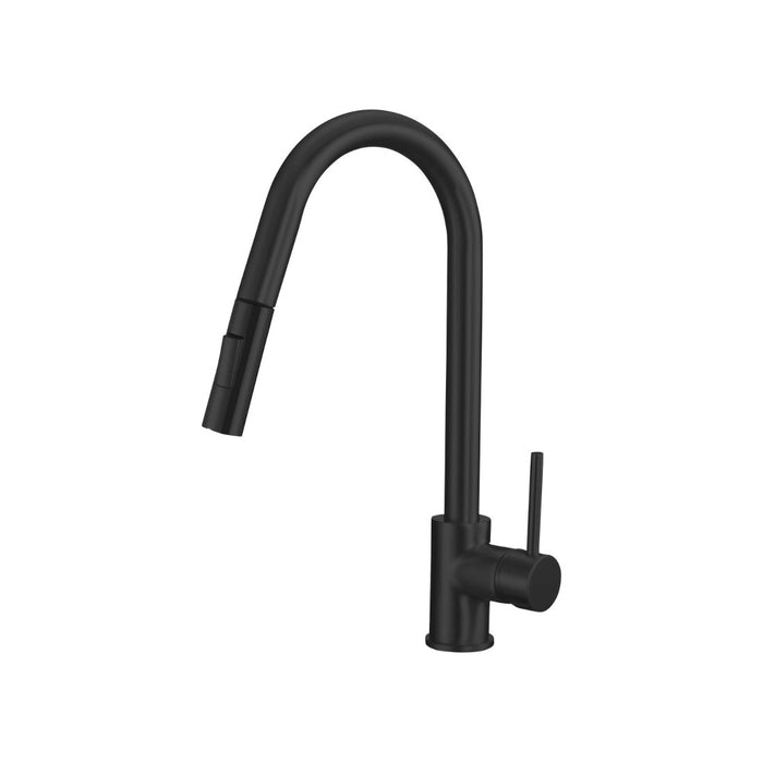 Single hole kitchen faucet Design Collection, black