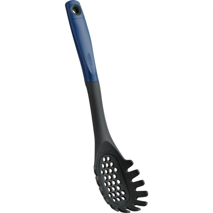 Pasta spoon blueberry/grey 32cm