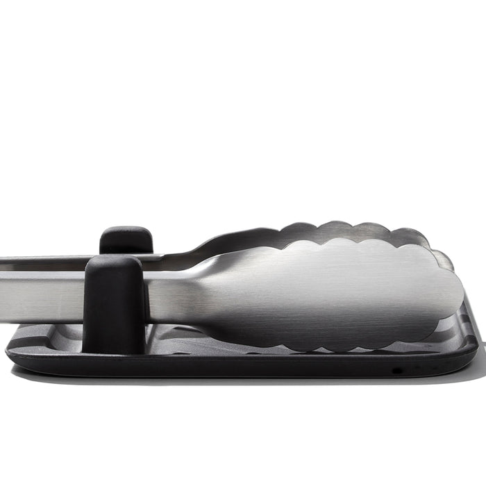 Silicone grill utensil holder