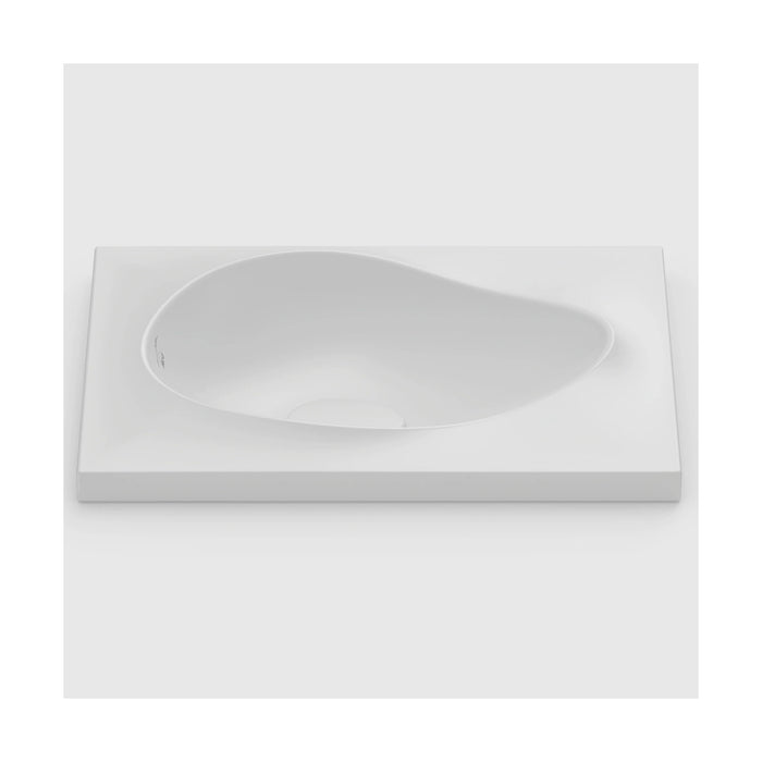 Semi-recessed washbasin Collection Ruy Ohtake