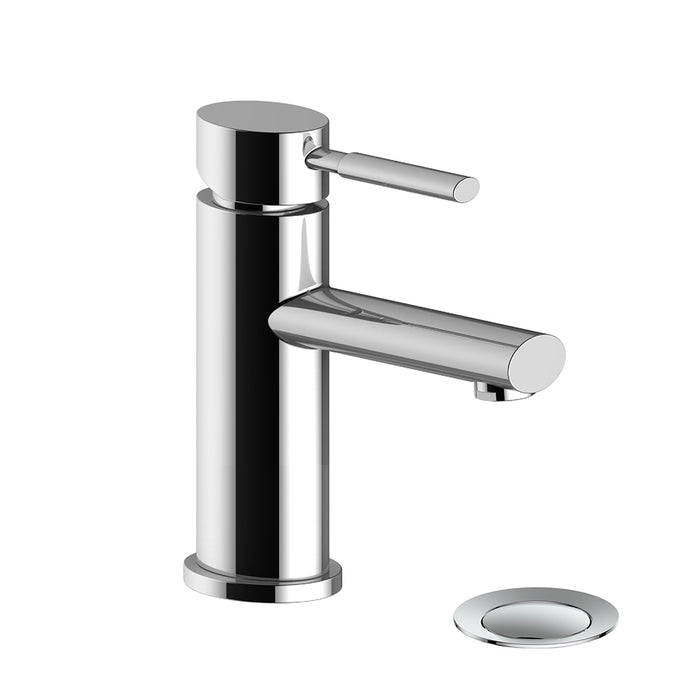 Single hole basin faucet with drain Worgl Collection