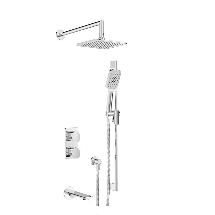 3-Way Thermostatic Shower Set Collection PETITE