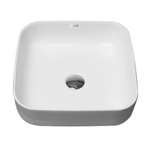 15 3/8" X 15 3/8" porcelain sink