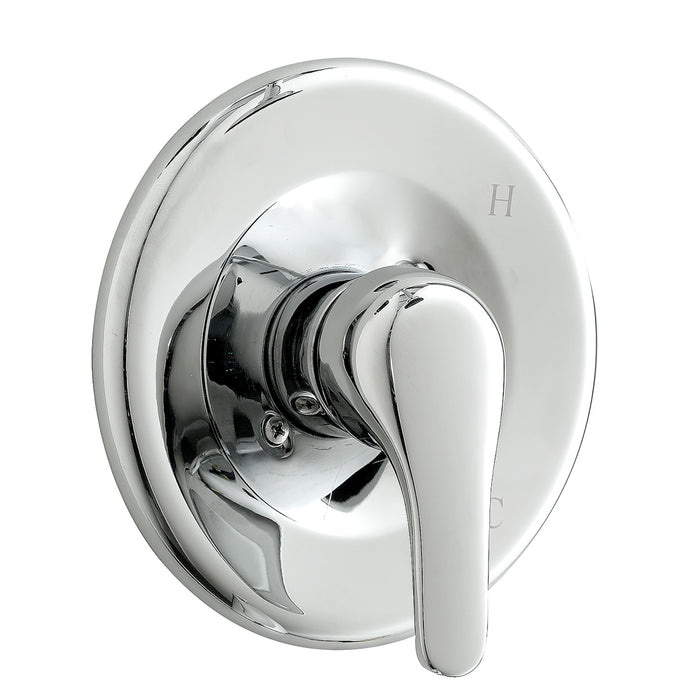 Balanced pressure shower valve