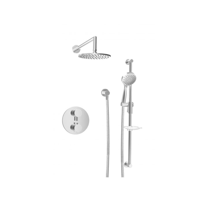 2-way thermostatic shower set ZIP Collection