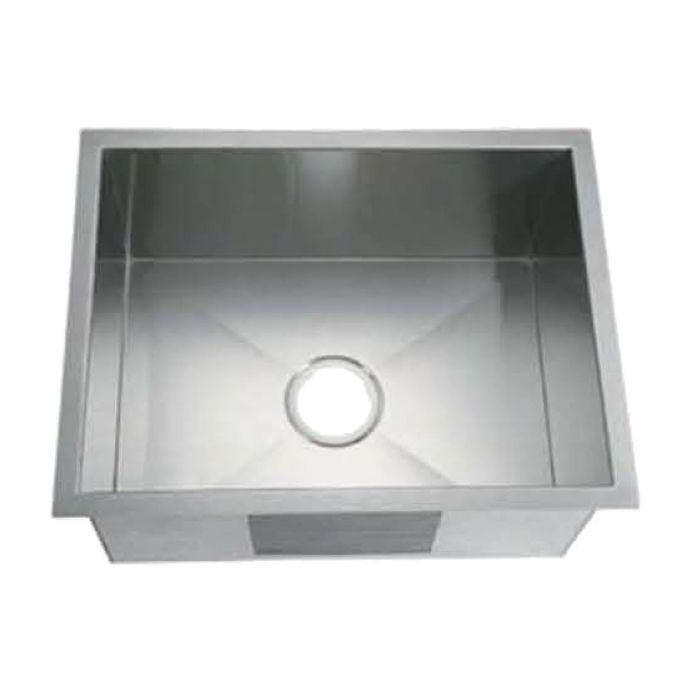 Kitchen sink 23 "x18" (Strainer and Grate included)
