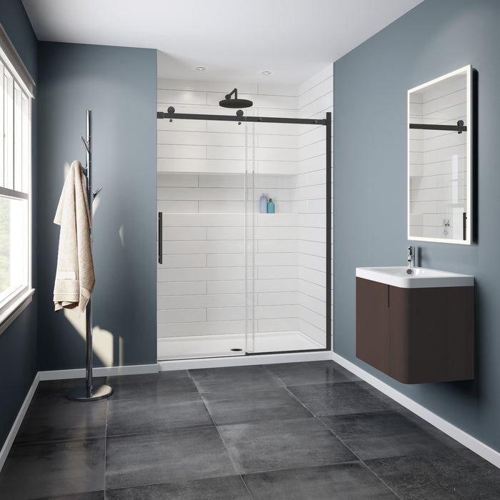 Alcove shower door 60" D'Youville Collection