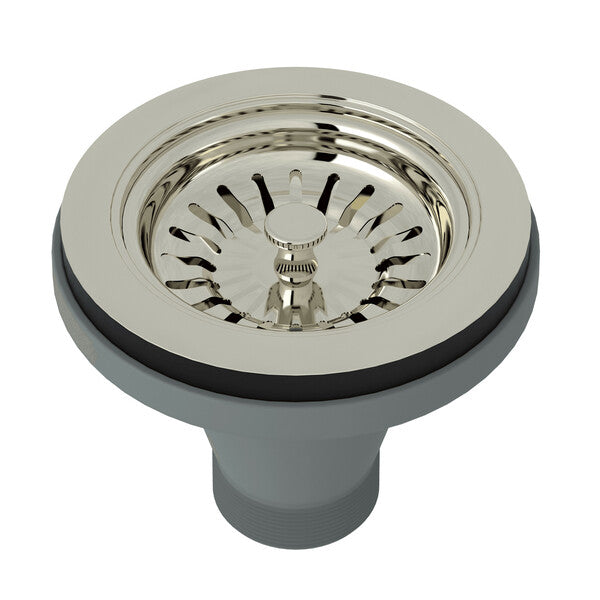 Manual sump strainer without mechanical drain