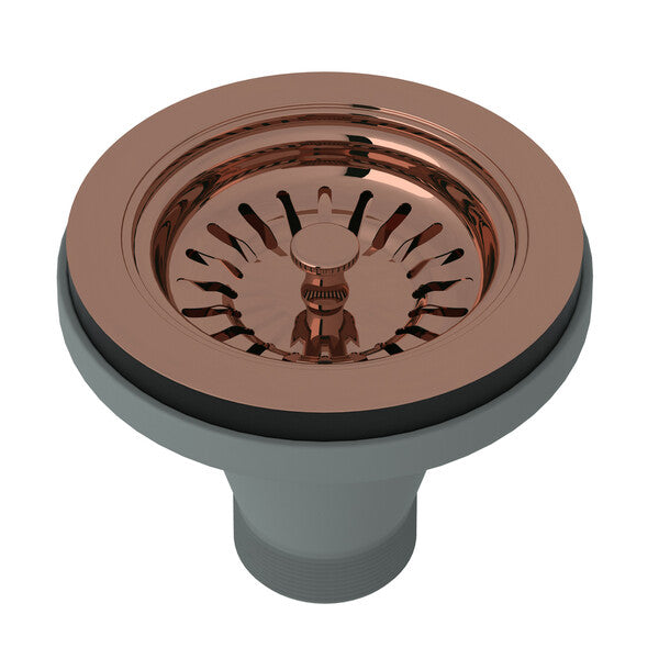 Manual sump strainer without mechanical drain