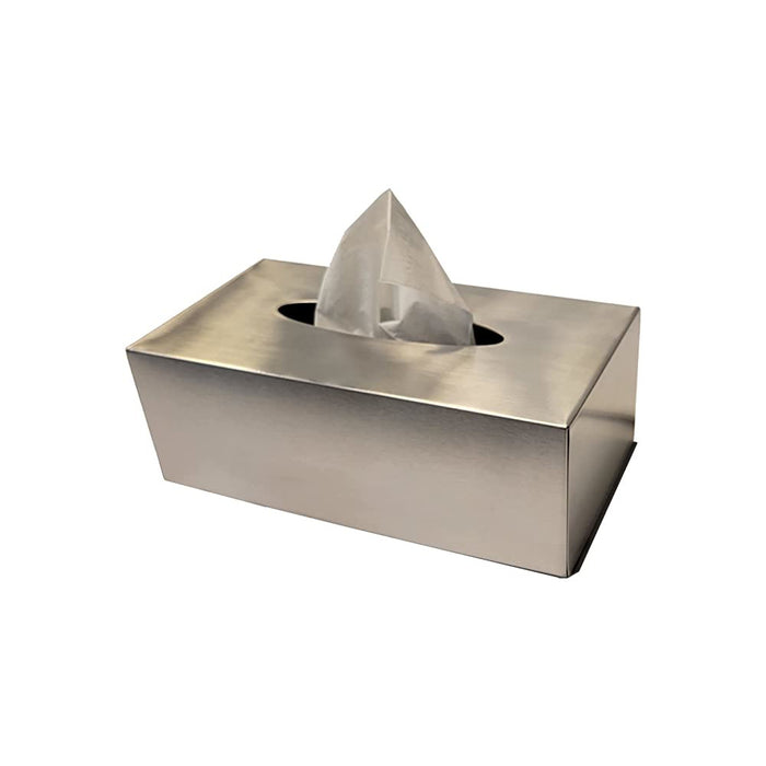 Stainless steel tissue box