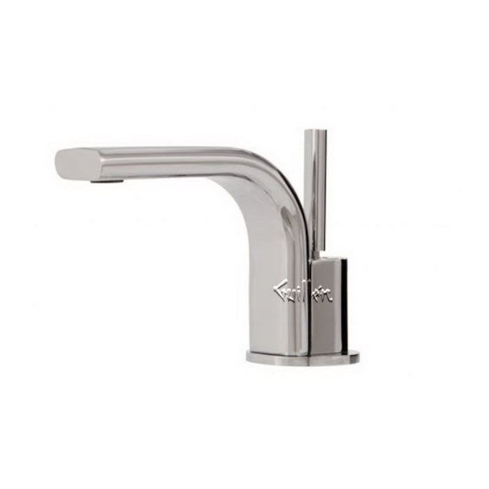 Spark Collection single hole sink faucet, polished cylinder finish