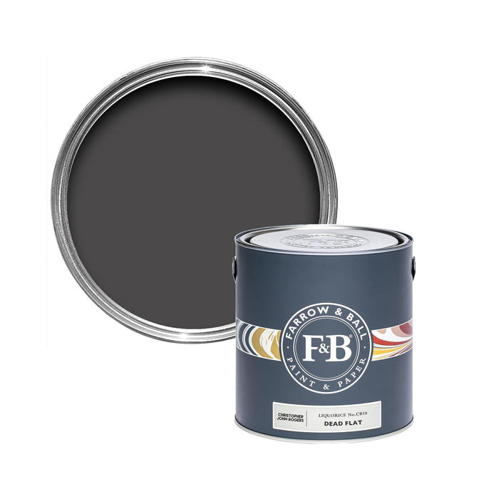 Liquorice No. CB10 Farrow & Ball paint