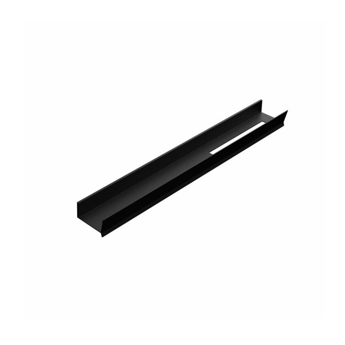 Moon wall shelf with integrated towel rack