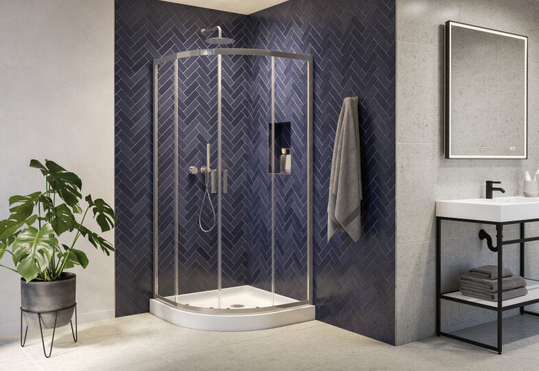 Ensemble de douche ronde Collection Nellie