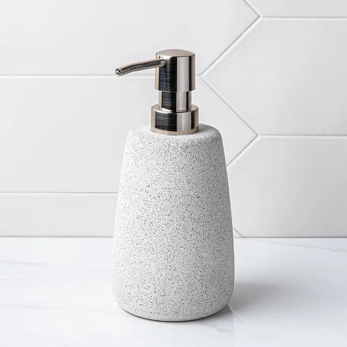 Cement gray lotion dispenser Harstad collection