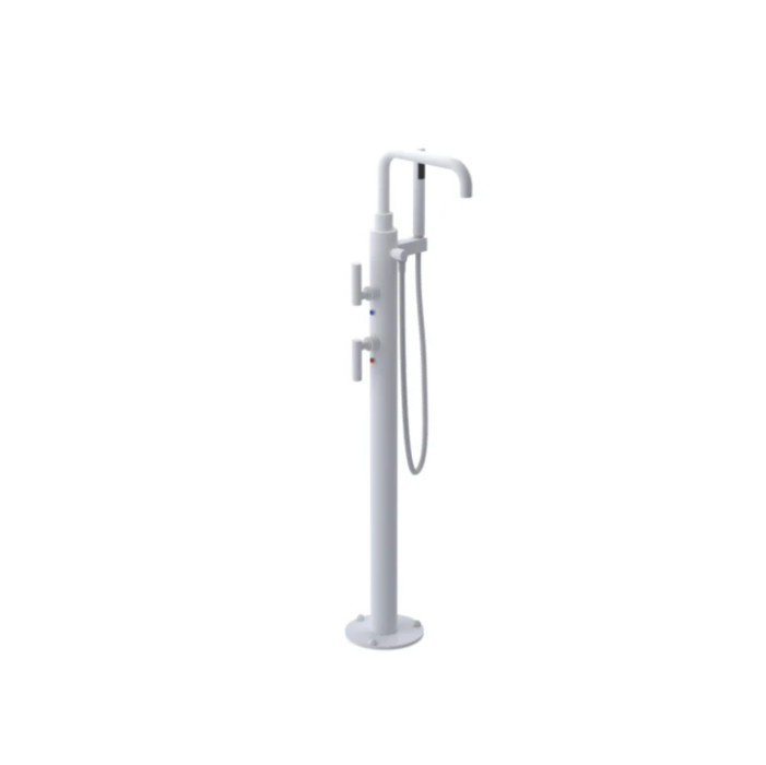 Robinet de bain autoportant à levier avec douchette Collection Genesis