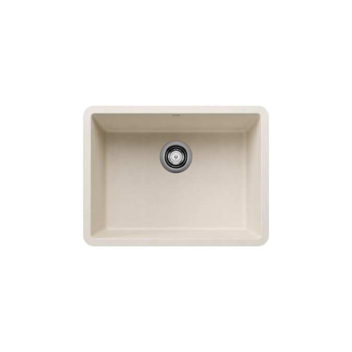Évier de cuisine Blanco PRECIS 24 sous plan à cuve simple en SILGRANIT