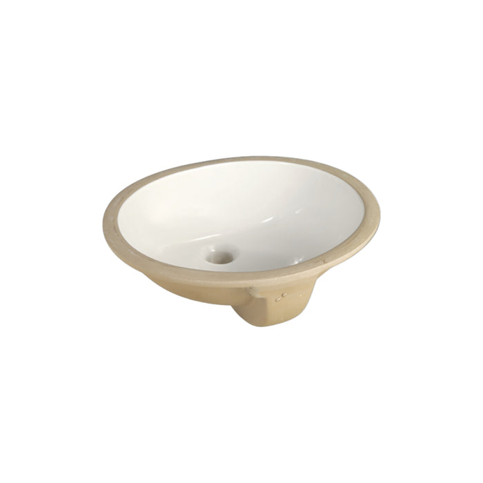 19 1/4 X 16 1/8 Oval Undermount Sink CALVIN 