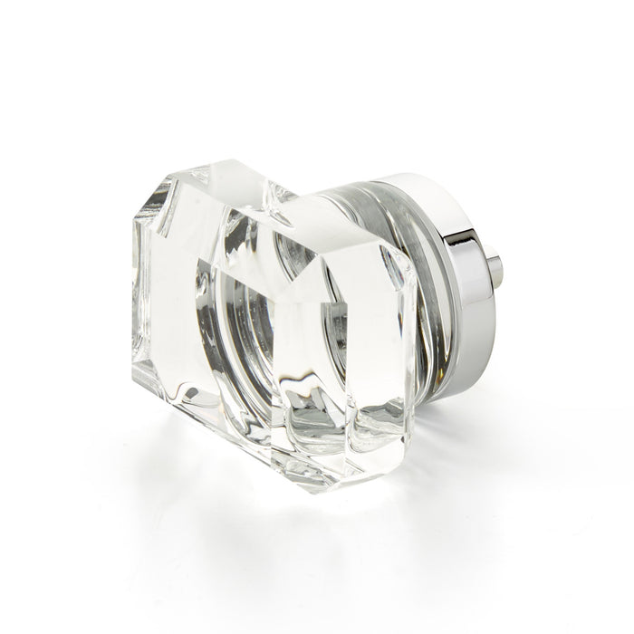 Rectangular Glass Cabinet Knob City Lights Collection