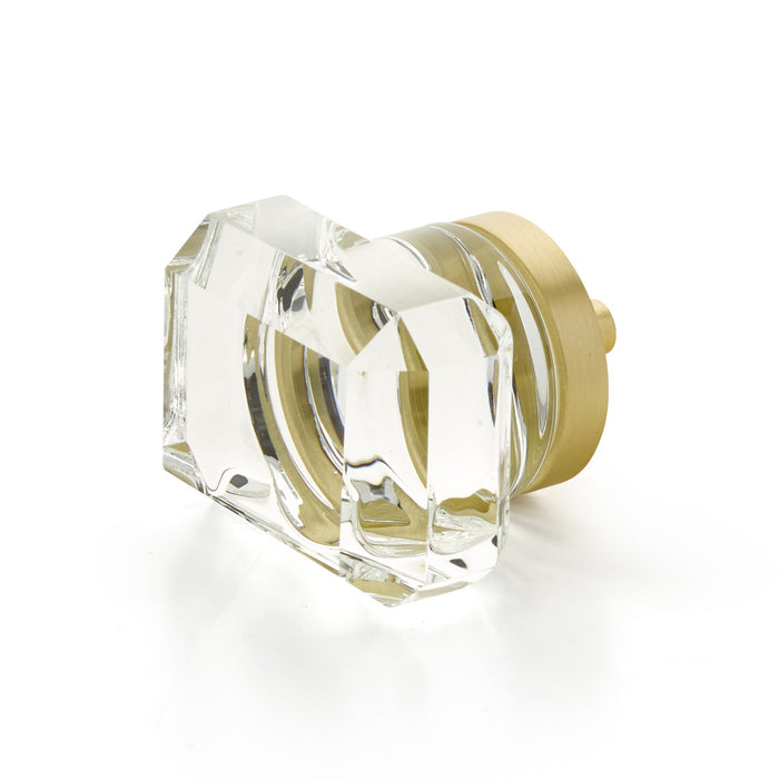 Rectangular Glass Cabinet Knob City Lights Collection