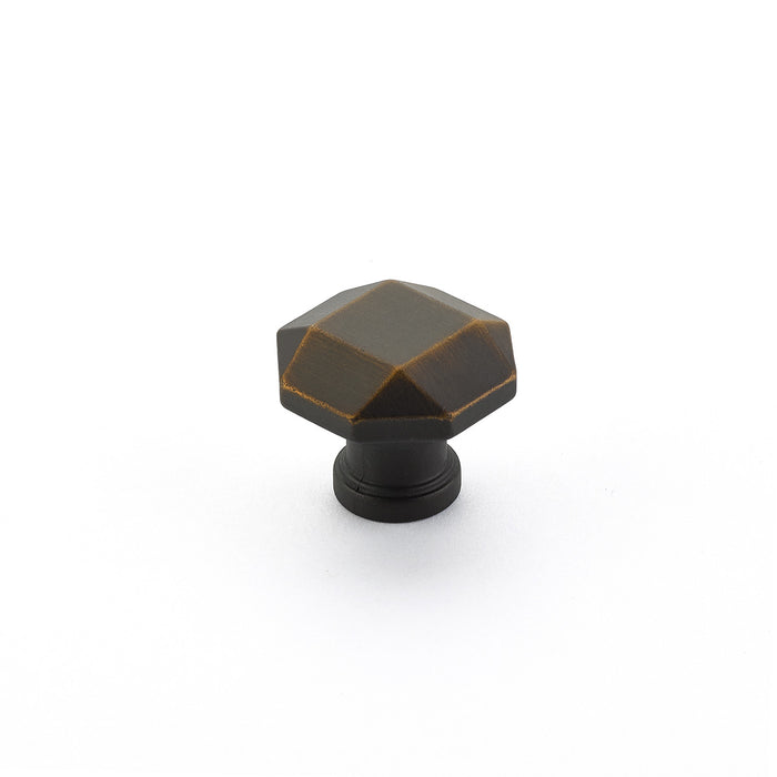 Faceted Cabinet Knob Menlo Park Collection