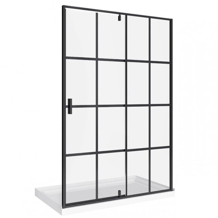 Duo Gloria porte de douche en alcôve 60" et base 60" x 32"