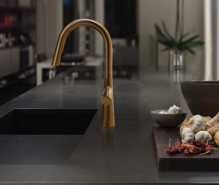 Kitchen faucet with pull-out spray Ludik collection