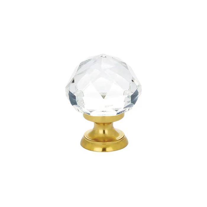 Bouton d’armoire en verre Collection Diamant