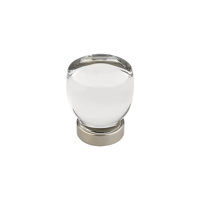Round Glass Cabinet Knob Juneau Collection