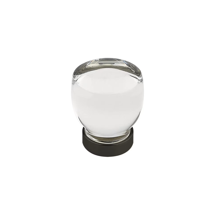 Round Glass Cabinet Knob Juneau Collection