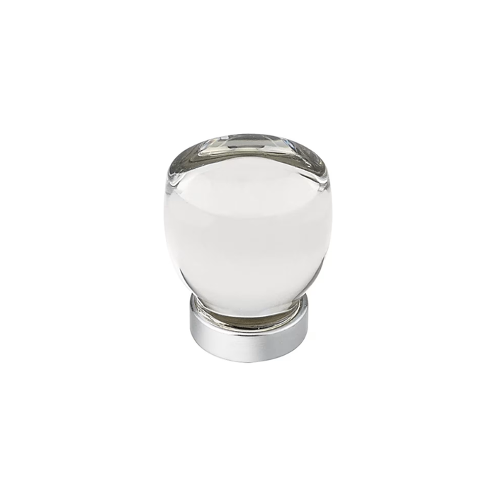 Round Glass Cabinet Knob Juneau Collection