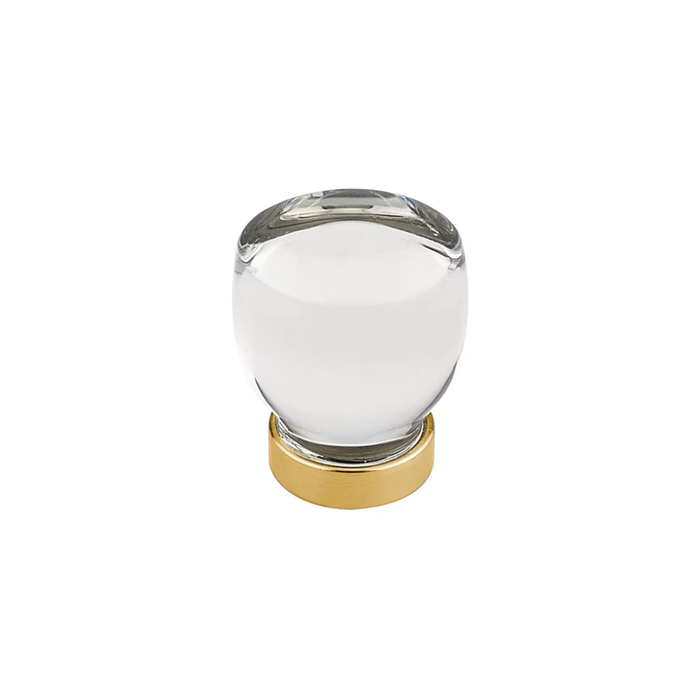 Round Glass Cabinet Knob Juneau Collection