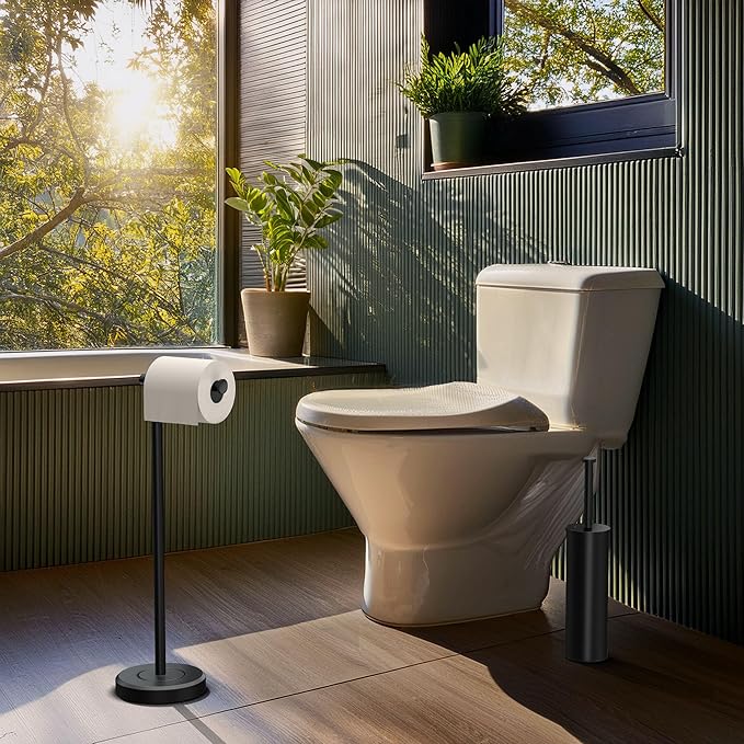 Porte-papier hygiénique sur pied arrondi Collection Latitude II