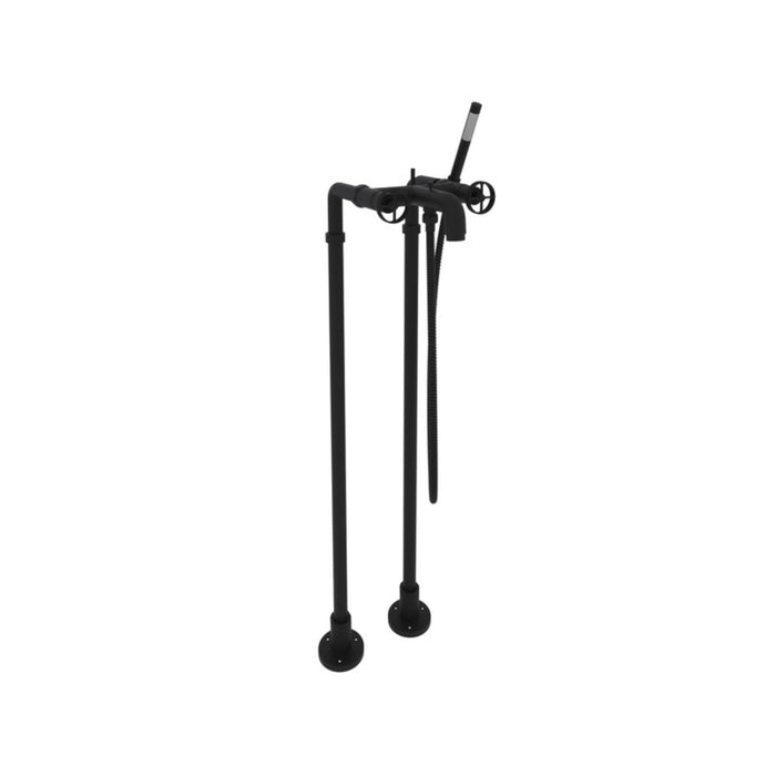 Floor-mounted bath faucet with hand shower CAMPO Collection