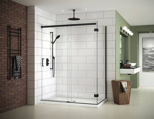 2-sided sliding shower door Apollo Collection