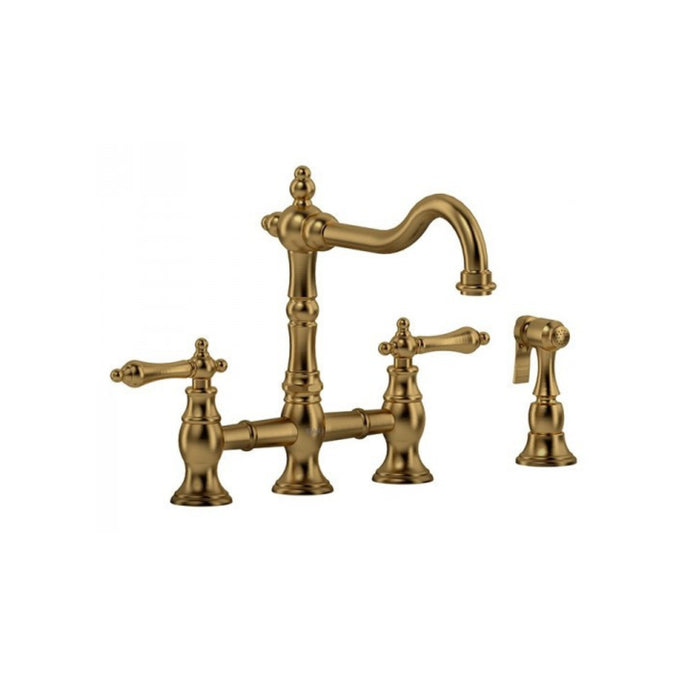 Kitchen faucet with spray Bridge Collection