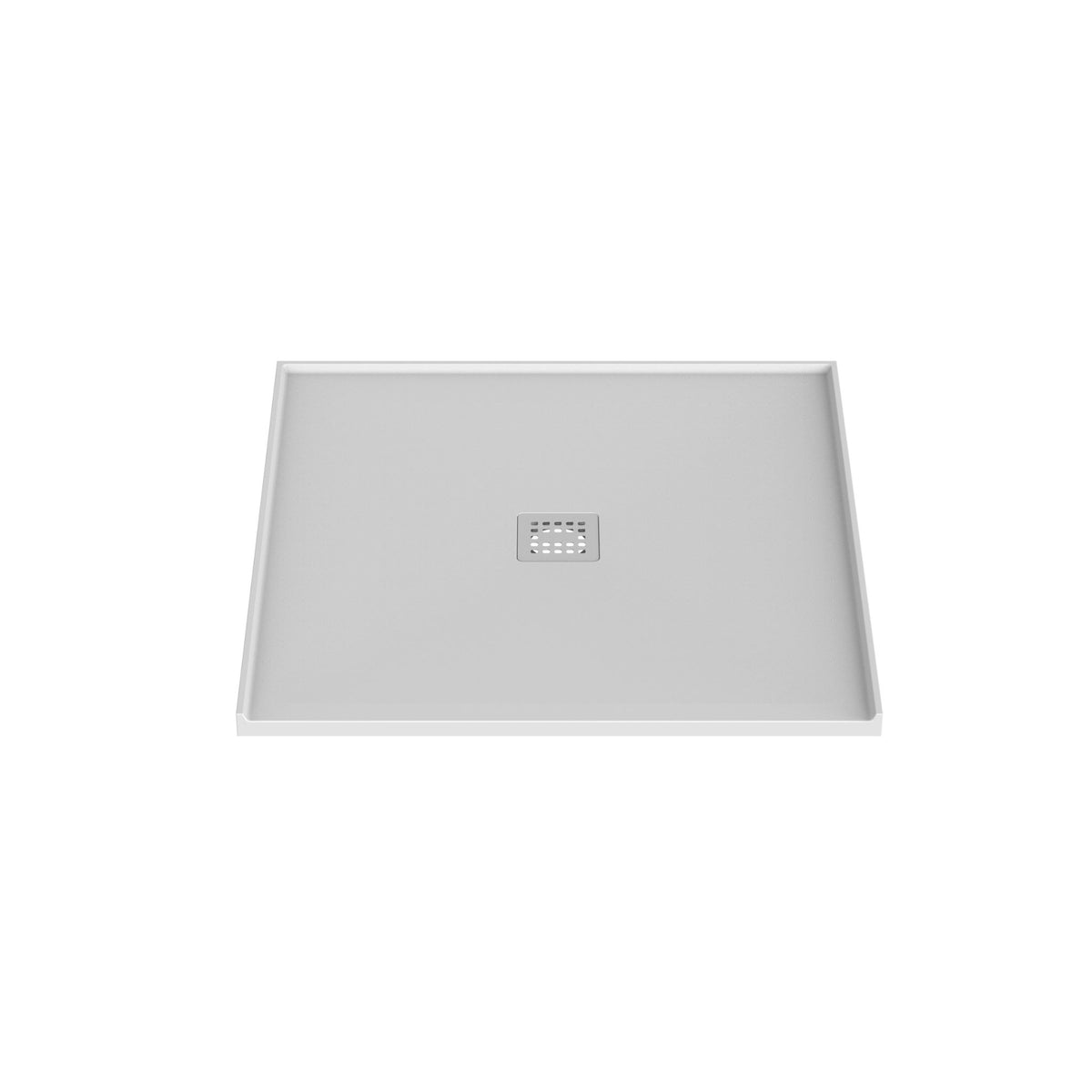 Plateau De Douche Diamond Wet Rooms - 1000x760 Mm - Gris Argent - Résine - Garantie à Vie