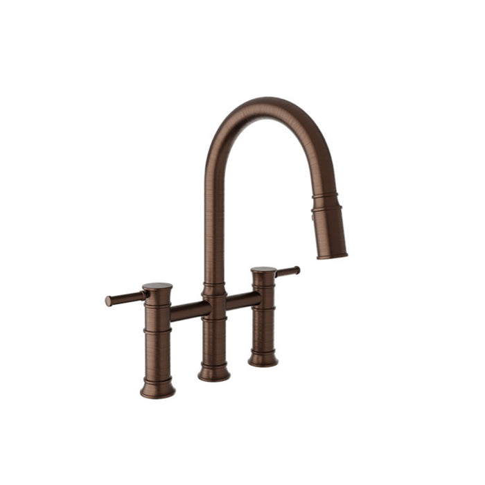 Robinet de cuisine bridge avec douchette Collection VILLA