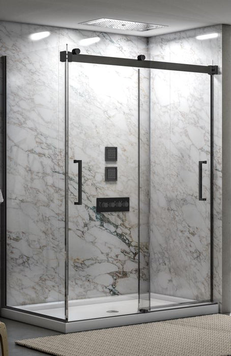 86" 2-sided sliding shower door Mercury Collection PROMO