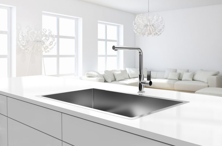 Single Undermount Kitchen Sink Cayman Collection