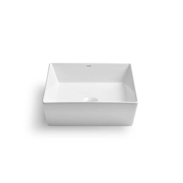 Square Vessel sink without overflow