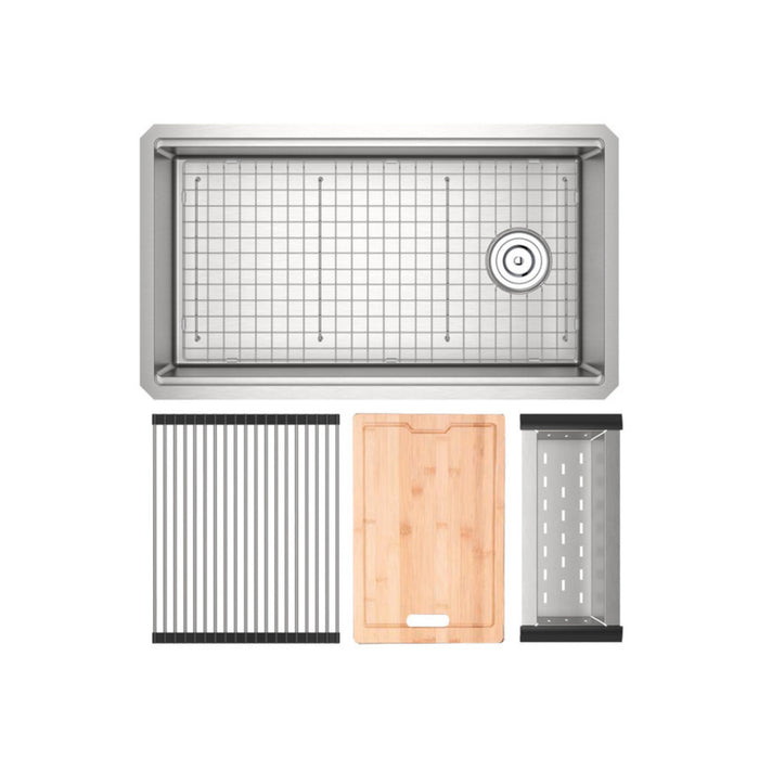 Évier pour station de chef 33" avec accessoires Collection Culinario