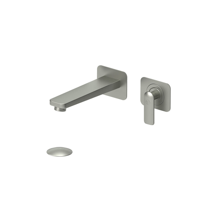 Wall-mounted sink faucet with drain (overflow) Delano collection