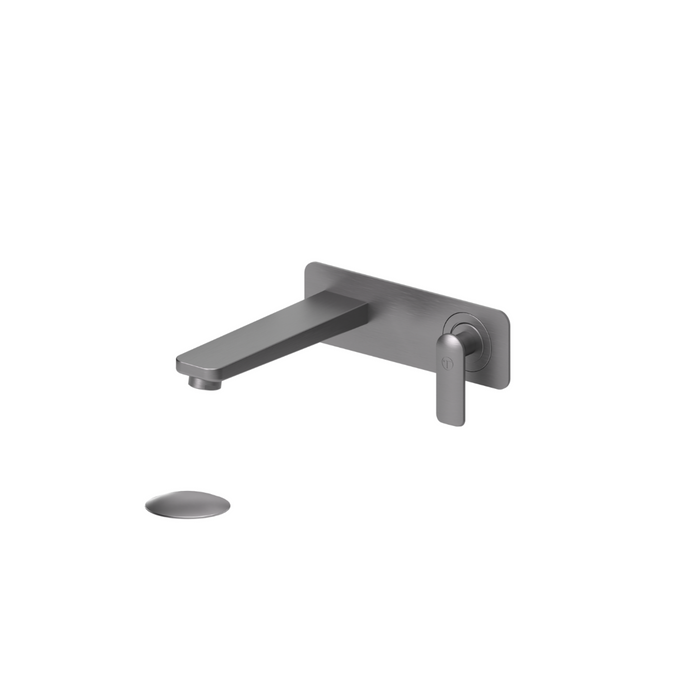 Wall-mounted sink faucet with drain (overflow) Delano collection