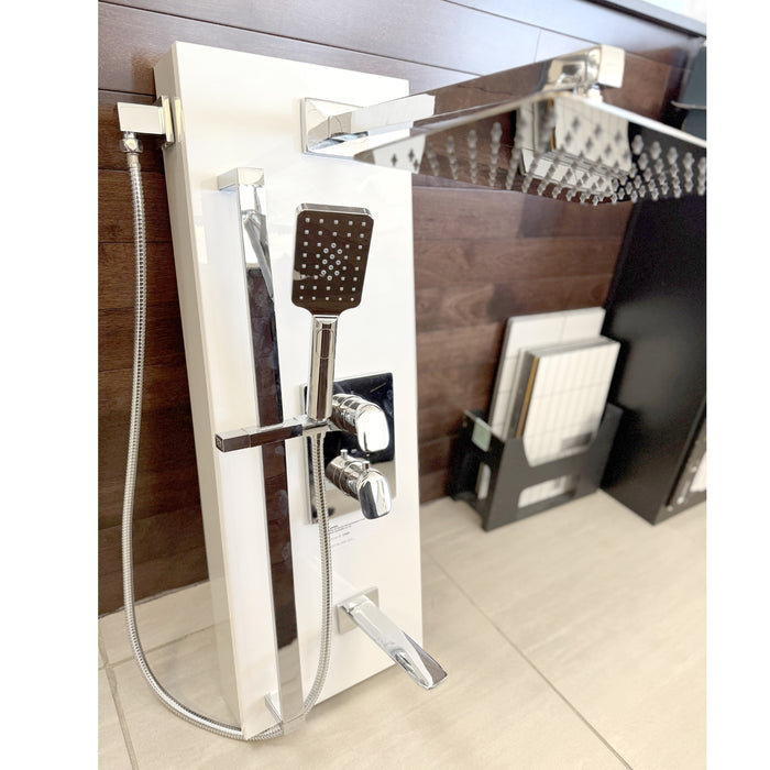 3-way thermostatic shower/bath set Chrome Antau Collection DEMO