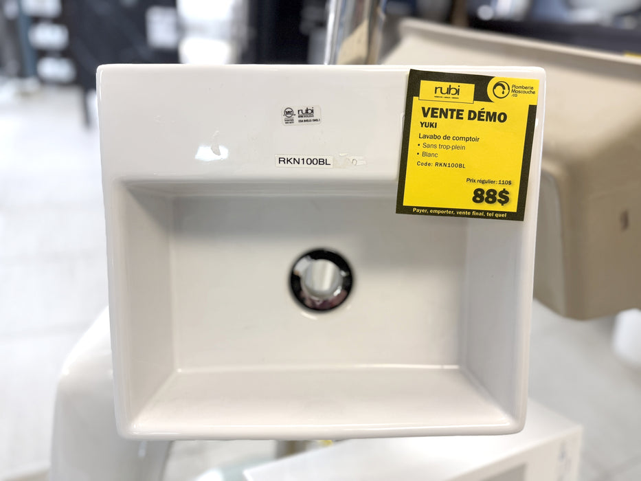 Countertop sink Yuki DEMO