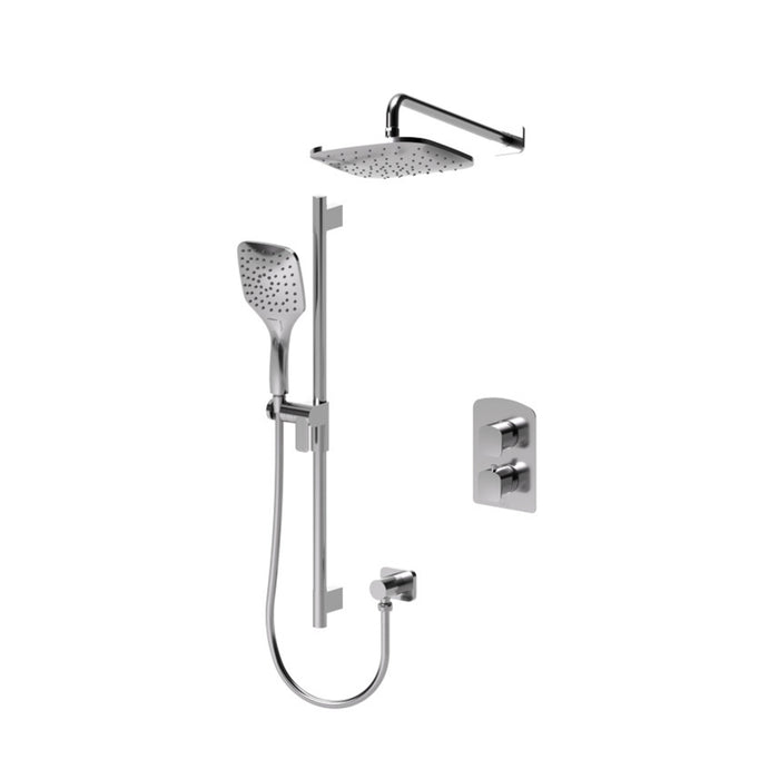 Shower kit, T-box 2 functions Delano collection