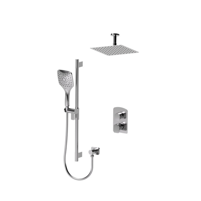 Shower set 2 function Delano collection ceiling 