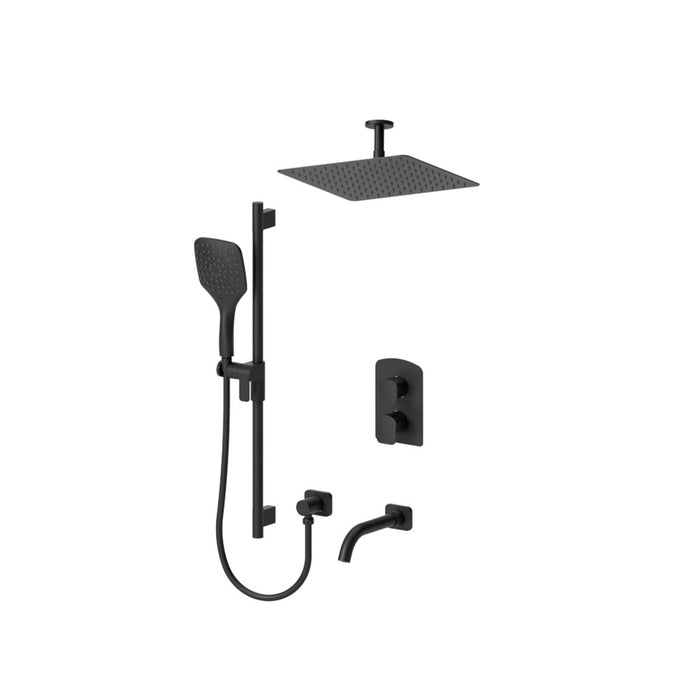 Bath/shower kit T-box 3-function Delano collection ceiling